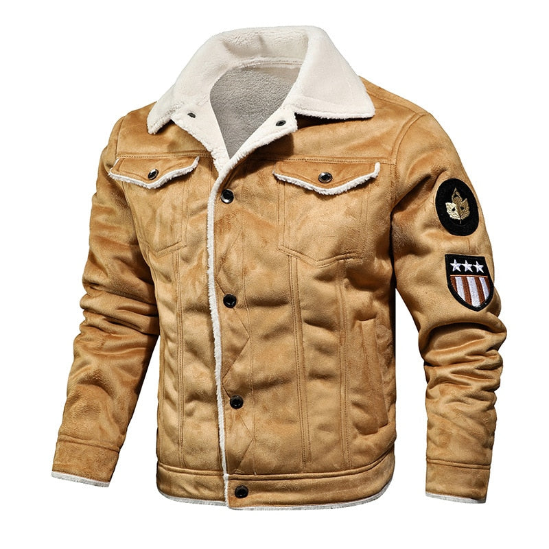 Jaqueta Masculina de Couro Sampaio Harbe®