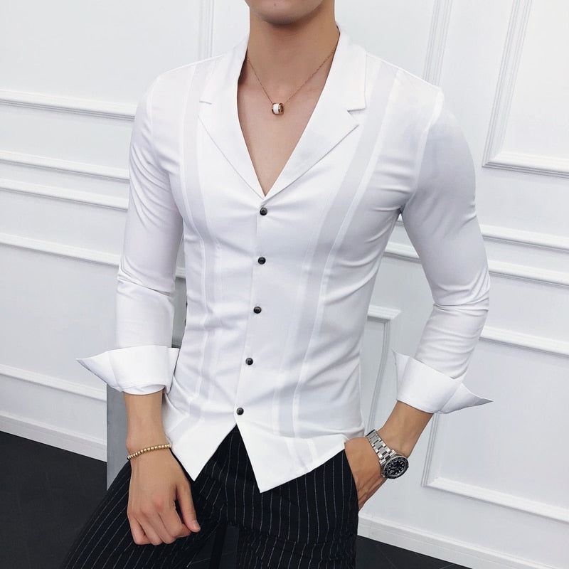 Camisa Social Masculina Sampaio® S1059