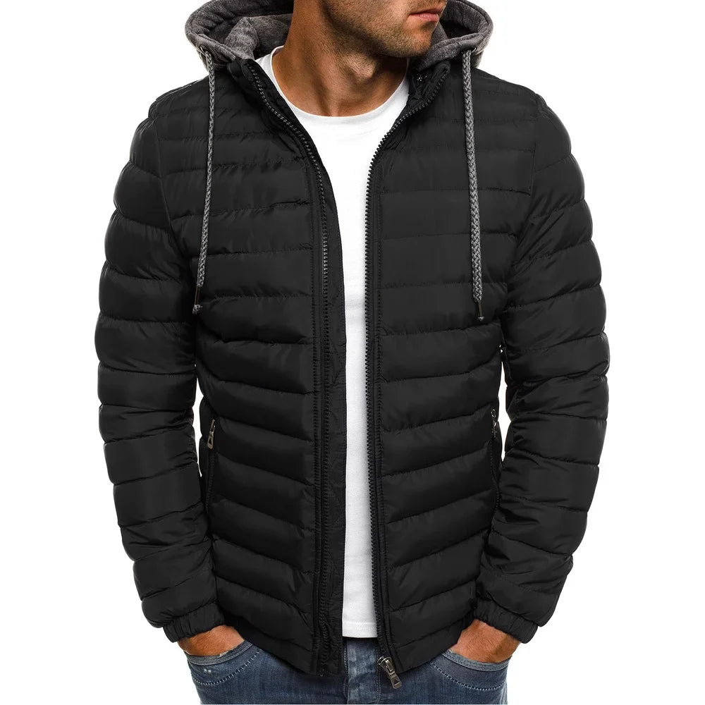 Jaqueta Masculina com Capuz Sampaio® S1325