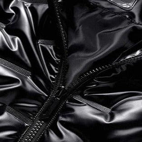 Casaco Masculino Preto Bolha Acolchoado