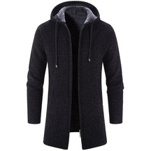 Casaco Masculino Longo com Capuz