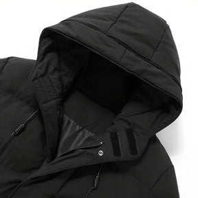 Jaqueta Puffer Longa Plus Size Masculina Sampaio®