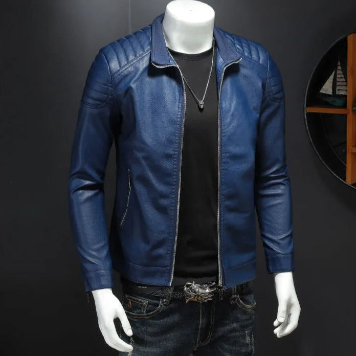Jaqueta Masculina de Couro Sampaio® S1115