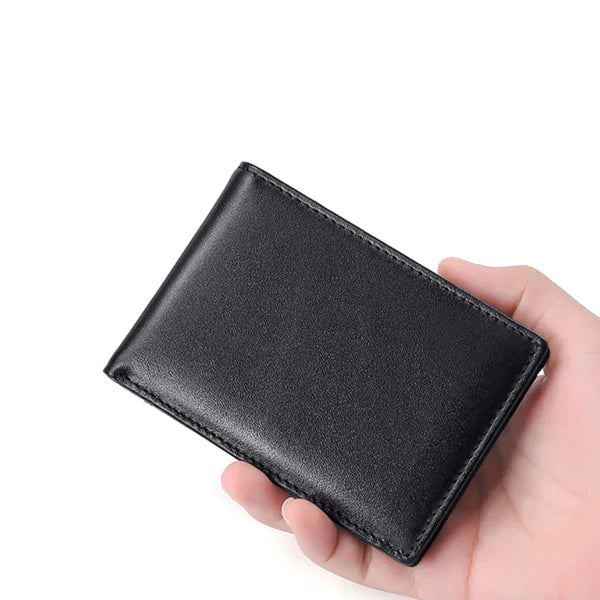 Carteira Masculina de Couro Antifurto Tecnologia RFID